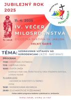IV. Večer milosrdenstva