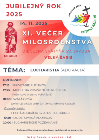 XI. VEČER MILOSRDENSTVA