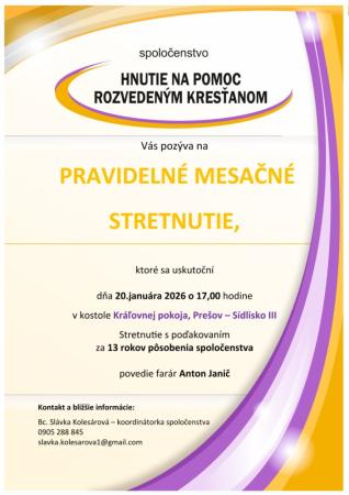 Stretnutia rozvedených