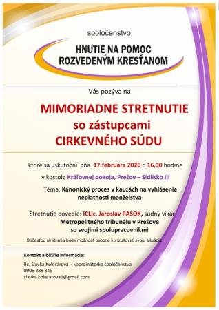 Stretnutia rozvedených