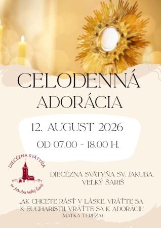 Celodenná adorácia Sviatosti Oltárnej